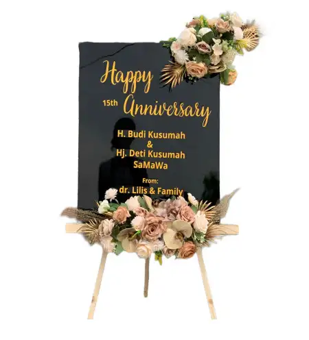 Papan Bunga Akrilik belitung